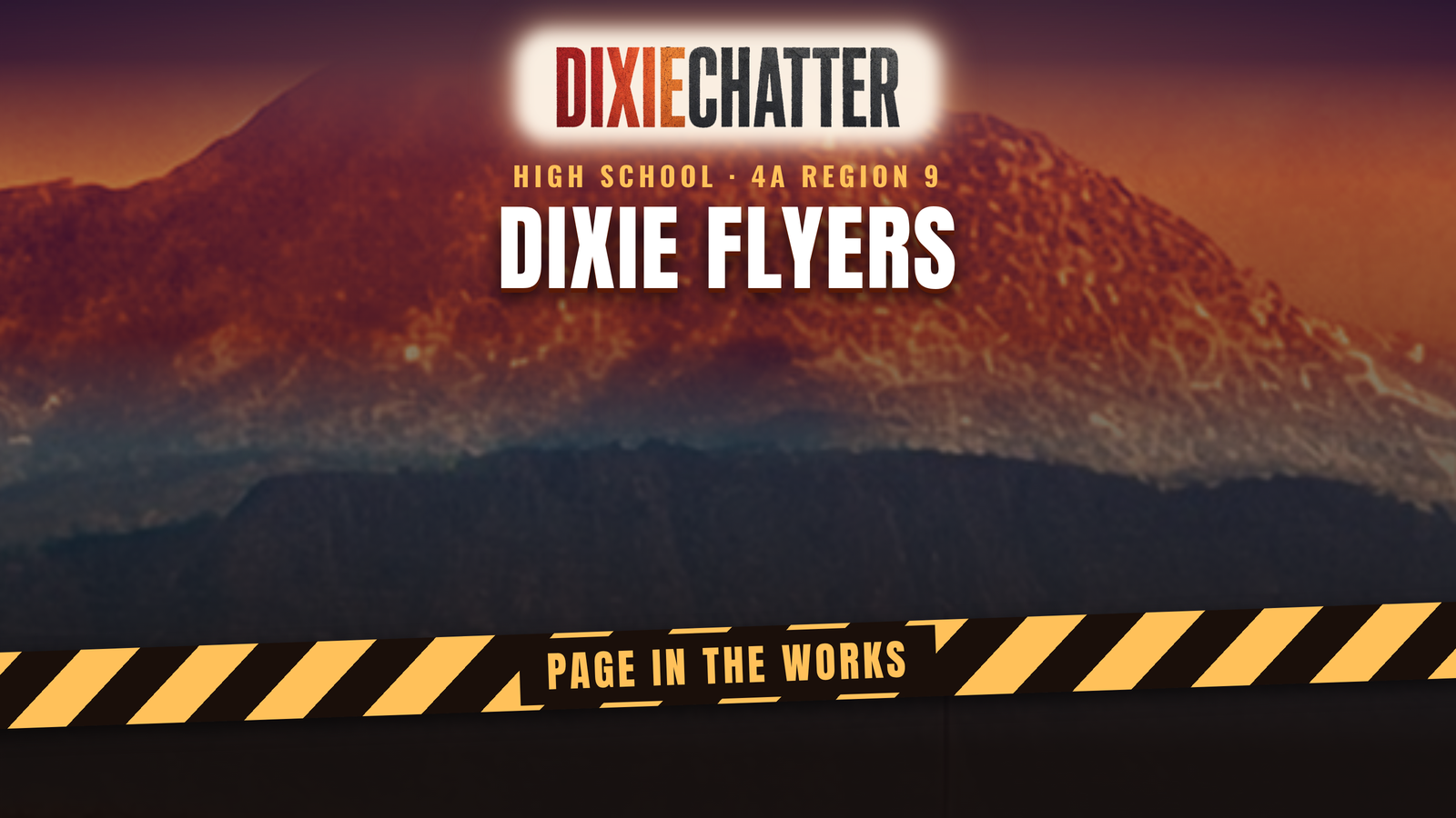 DixieChatter graphic: Dixie Flyers, page in the works.